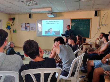 הרצאה בתיכון עודד 2023